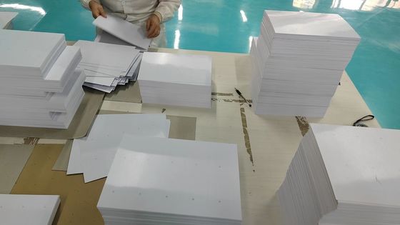 PVC RFID 카드 인레이 / ID TK4168 / IC F08 칩과 함께 Prelam 시트 스마트 RFID 카드 생산
