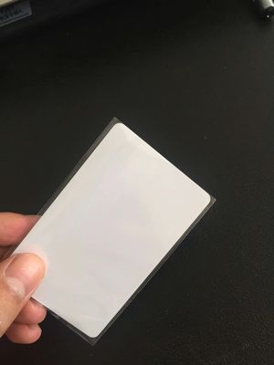 Pvc 잉크젯 인쇄 가능한 흰색 빈 카드 Cr 80 0.3mm 0.4mm 0.76mm 두께