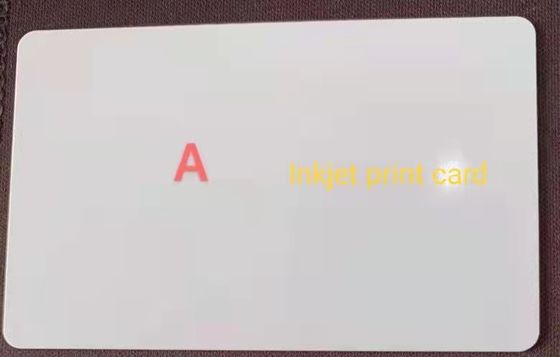 열 인쇄 가능한 Pvc 빈 카드 빈 카드 Cr80 54 * 85.6mm 카드 생산
