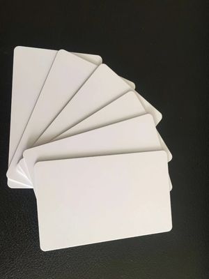 열 인쇄 가능한 Pvc 빈 카드 빈 카드 Cr80 54 * 85.6mm 카드 생산