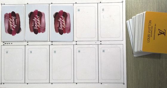RFID 인레이 / 프리 램 시트 A4 Ic Fudan F08 칩 RFID 카드 생산
