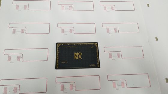 5x5 Pvc RFID 인레이 / prelam 엽기 RFID 카드 생산 F1108 TK4168 칩