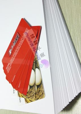 A4 크기 0.15mm 잉크젯 프린팅 Pvc 시트 화이트 뱅크 카드 생산 재료