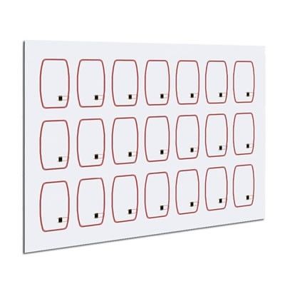 PVC RFID 카드 인레이 IC 푸단 F08 또는 F1108 TK4168 1k 칩 ID TK41004168