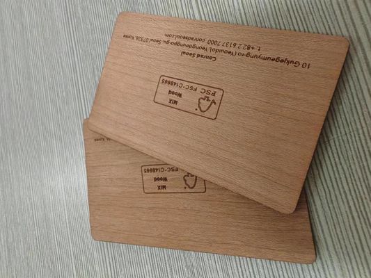 CR80 85.6*54mm 스마트 카드 재료 환경 친화적