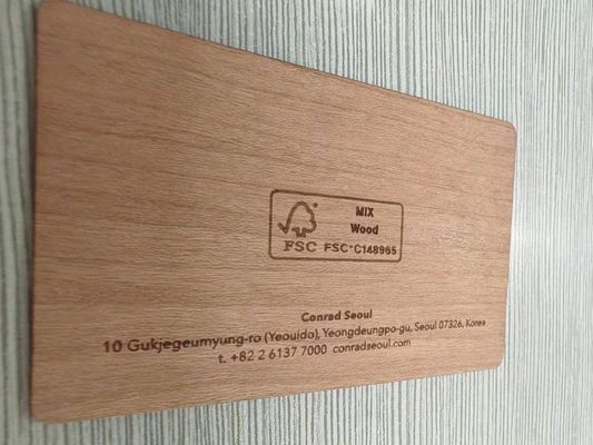 CR80 85.6*54mm 스마트 카드 재료 환경 친화적