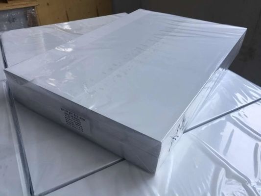 환경 친화적 인 0.3mm 흰색 재활용 인쇄 가능한 PVC 플라스틱 시트