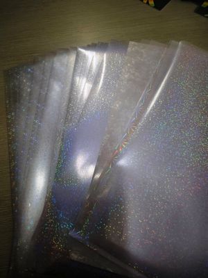 특수 카드 / 레이저 필름 필름 / PVC 코팅 오블레이 / 레이저 홀로그램을 위한 홀로그램 덮개