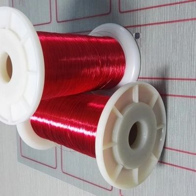 0.1mm 지름 빨간색 또는 은하색 RFID 인레이 자기 접착 카드 안테나 구리 와이어 MACW-1