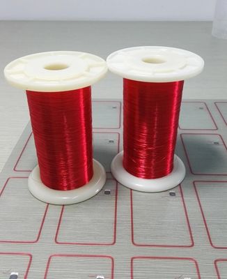 0.1mm 지름 빨간색 또는 은하색 RFID 인레이 자기 접착 카드 안테나 구리 와이어 MACW-1