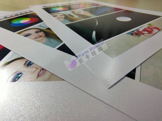 0.15mm-0.40mm PVC 잉크젯 시트 오프셋 인쇄 화이트 디지털 인쇄 가능한 PVC 은행 카드 재료