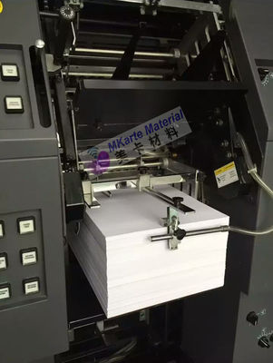 1.45±0.05g/Cm3 밀도 HP 인디고 단면 디지털 인쇄 플라스틱 카드 솔루션을위한 PVC 시트