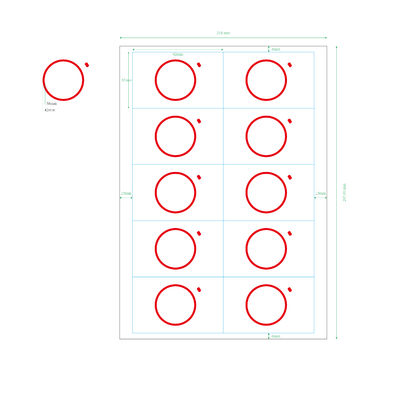 2X5 구리 와이어 스마트 칩 재료 RFID 카드 인레이 프리 램 PVC 카드 재료