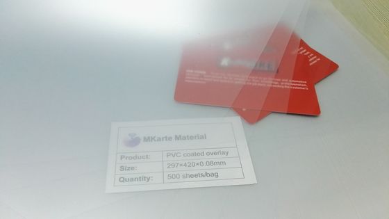 고도로 내구성있는 PVC 코팅 덮개 노화 시간 65C 온도 / 95% 습도 > 200 시간 및 라미네이션 후 투명