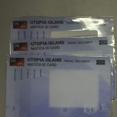 두쪽 면에 접착제 가루가 없는 습기에 저항하는 laminated polycarbonate sheet for surface