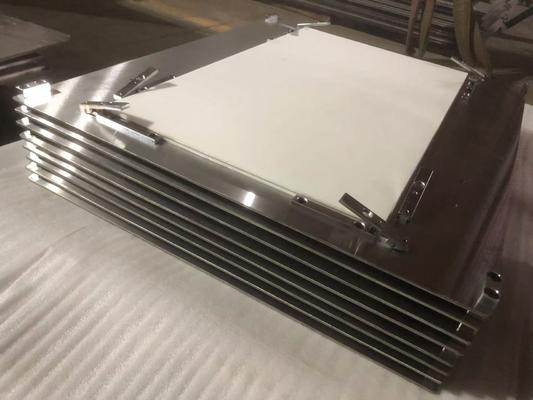 흰색 실리콘 고무 가루 패드 3.0mm 플라스틱 카드 가루