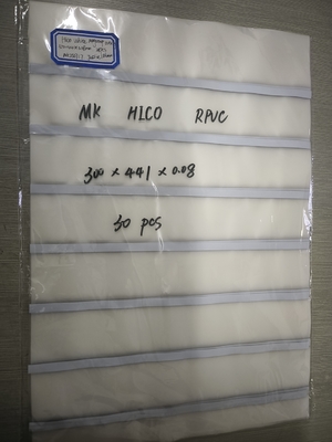 HICO LOCO 회원 카드의 0.04-0.1mm를 덮기 위해 접착제로 코팅 된 자기 스트립 카드 코팅