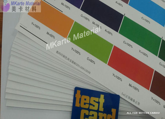 MGI 디지털 방식으로 강한 오줌누는 힘을 가진 인쇄할 수 있는 백색 Pvc 장 0.15mm-0.40mm