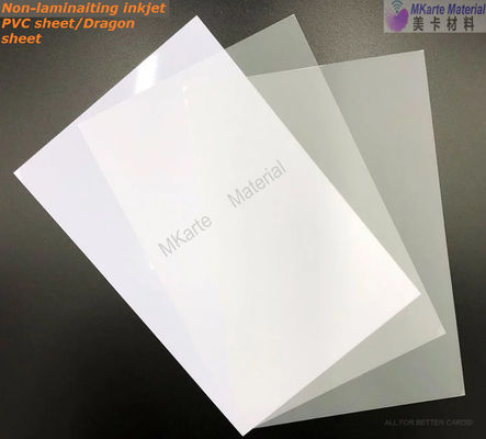 0.15mm+0.46mm+0.15mm 백색 용 PVC 비 박판으로 만드는 잉크 제트 장 MNI-3
