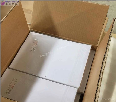 투명한 잉크 제트 인쇄 장 백색 Pvc 핵심 장 투명한 잉크 제트 장