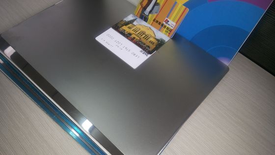 광택 있는 스테인리스 박판으로 만들어진 강철 플레이트는 카드 Laminator 사용을 위한 광택이 없는 끝을 Slight