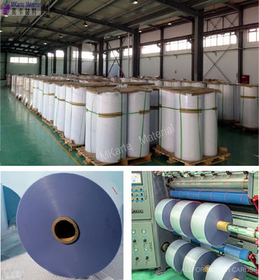낮은 먼지 PVC 색깔 변화와 개악 없이 Uncoated 오바레이 영화