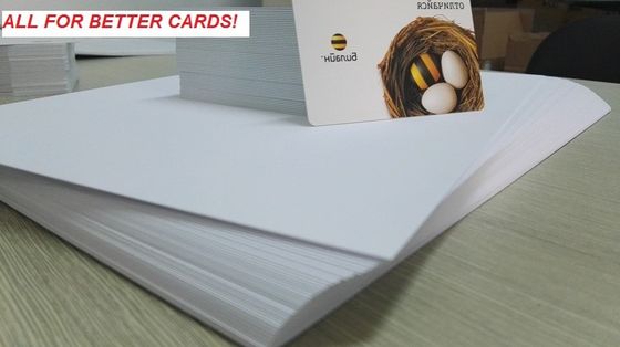 Contactless IC를 위한 상한 믿을 수 있는 PVC 핵심 장은 Prelam/상감세공을 카드에 적습니다