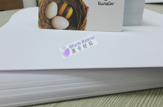 PVC 카드 장 관례 크기를 인쇄하는 디지털 방식으로
