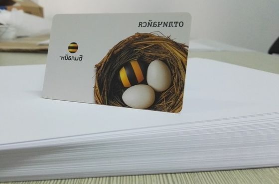 신용 카드 생산을 위한 디지털 프린터를 위한 이중의 측면을 가진 디지털 인쇄할 수 있는 PVC 시트