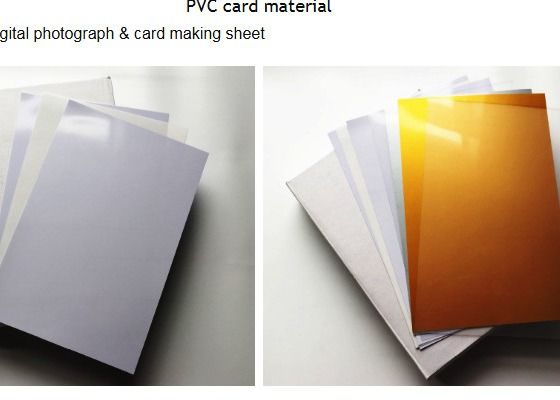 A4 크기 즉시 비 PVC 용 카드 박판 장 잉크 제트 PVC 장