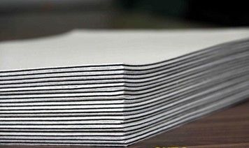 PVC 카드 압박 Laminator를 위한 까만 모직 박판으로 만들어진 패드 뜨거운 압박 방석 패드