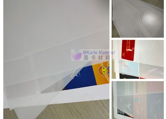 상쇄 인쇄할 수 있는 명확한 폴리탄산염 PC Contactless IC 카드를 위한 플라스틱 핵심 장