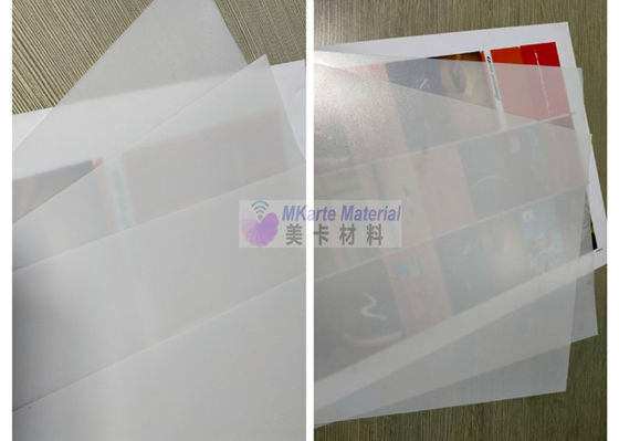 높은 기계적인 힘을 가진 0.10mm - 0.76mm Petg 공간 플라스틱 장