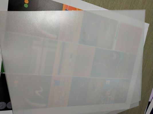 반대로 안개 PETG는 장 PETG 카드 몸 생산을 위한 플라스틱 카드 핵심 장을 맑게 합니다