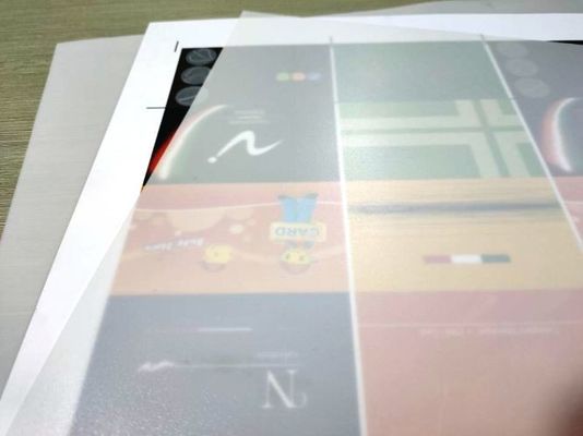 오프셋 인쇄 투명한 0.1 밀리미터 PC 플라스틱 시트