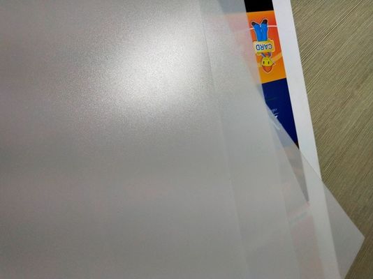 오프셋 인쇄 투명한 0.1 밀리미터 PC 플라스틱 시트