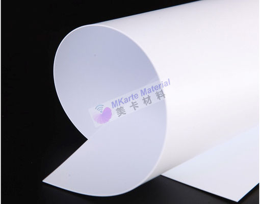 0.12 밀리미터는 잉크 부착으로 오프셋 인쇄 Pvc 코아 시트를 특별주문했습니다