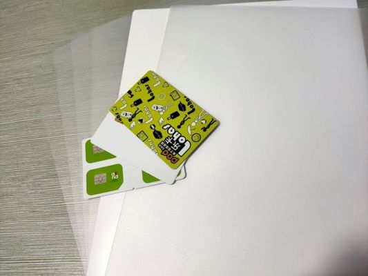 비접촉 IC 카드 생산을 위한 295*480mm 낮은 비캣 PC 플라스틱 시트