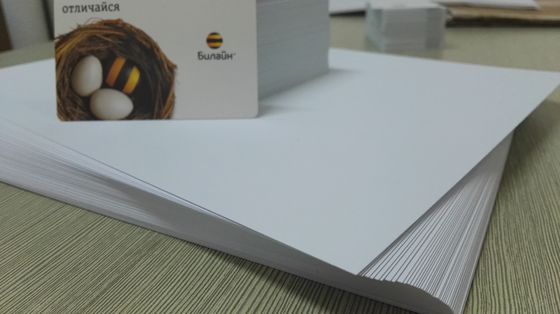 Pvc 카드 생성을 위한 Pvc 종이를 출력하는 고해상도 이미지 코니카 디지털