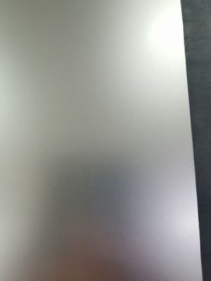 Pvc 카드 물자 박판으로 만들기를 위한 약간 광택이 없는 박판으로 만들어진 강철 플레이트 0.3um 표면 거칠기