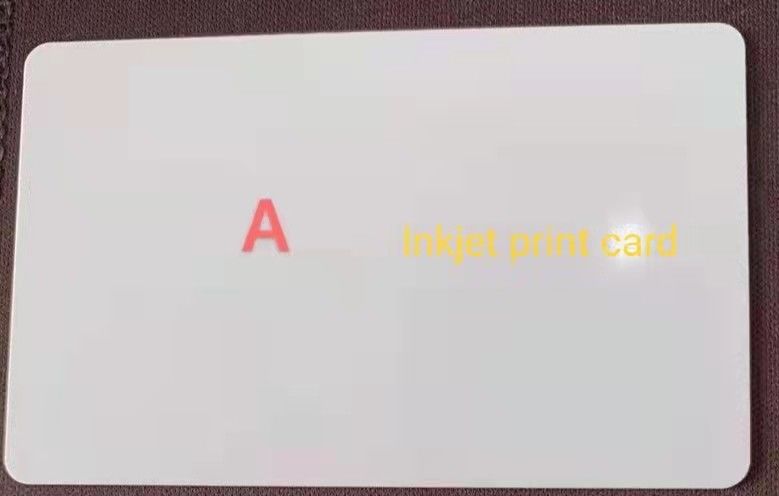 열 인쇄 가능한 Pvc 빈 카드 빈 카드 Cr80 54 * 85.6mm 카드 생산
