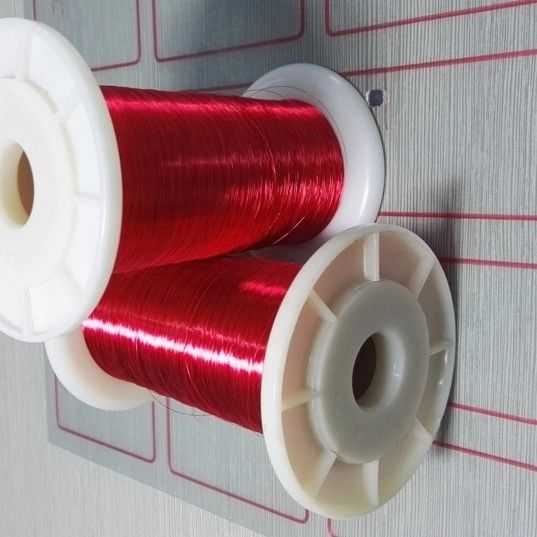 0.1mm 지름 빨간색 또는 은하색 RFID 인레이 자기 접착 카드 안테나 구리 와이어 MACW-1