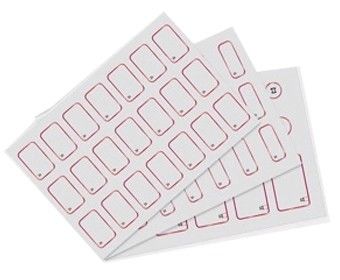 3*8 4*8 6*8 레이아웃 RFID 인레이 프리 램 PVC 인레이 시트 RFID 비접촉 카드 시트 플라스틱 카드 생산