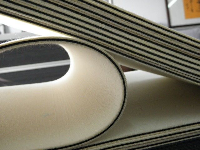 3mm 두께 블랙 울렌 필트 라미네이션 쿠션 패드 MRP-2 PVC 카드 프레스 라미네이터