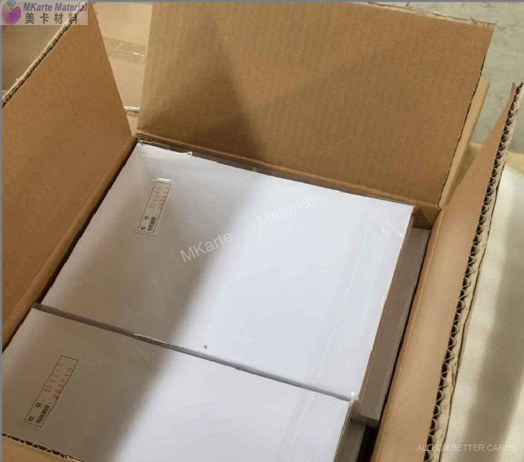 투명한 잉크 제트 인쇄 장 백색 Pvc 핵심 장 투명한 잉크 제트 장