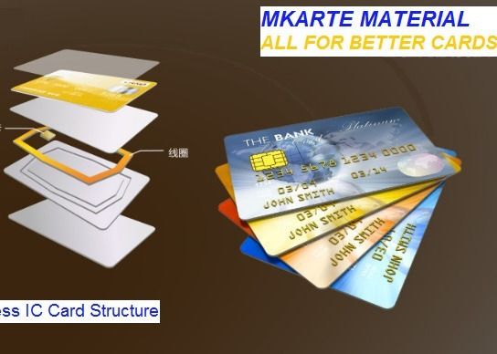 Contactless IC를 위한 상한 믿을 수 있는 PVC 핵심 장은 Prelam/상감세공을 카드에 적습니다