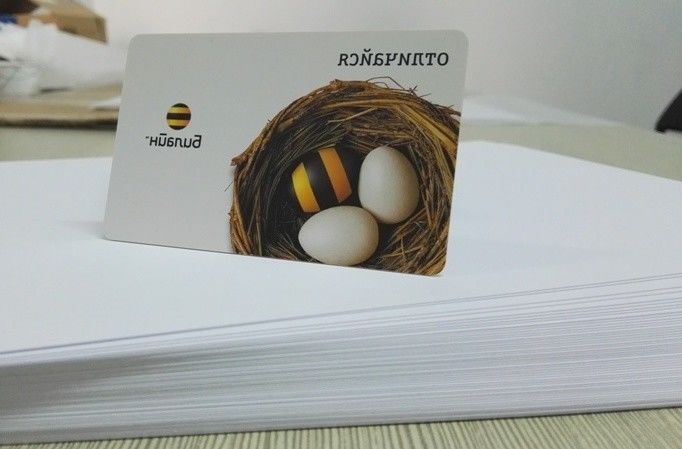 신용 카드 생산을 위한 디지털 프린터를 위한 이중의 측면을 가진 디지털 인쇄할 수 있는 PVC 시트
