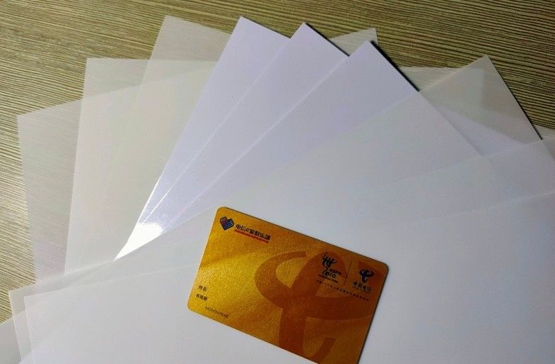 ID 카드 A4를 위해 놓이는 비 PVC 잉크 제트 A4 백색 박판 잉크 제트 PVC 장