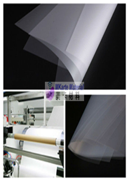 PETG 물자에게 카드 만들기를 위한 고 영향도 물 PETG 플라스틱 입히는 영화 장