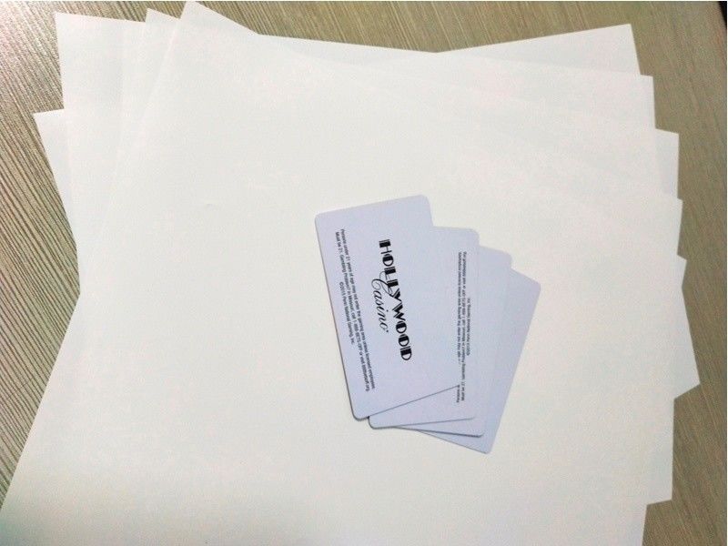 상한 PC 카드 몸 생산을 위한 백색 합성 조밀한 폴리탄산염 장